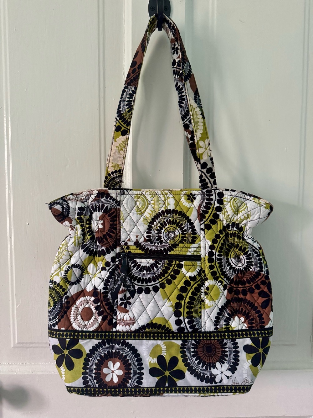 Vera Bradley Tote in Retired Cocoa Moss